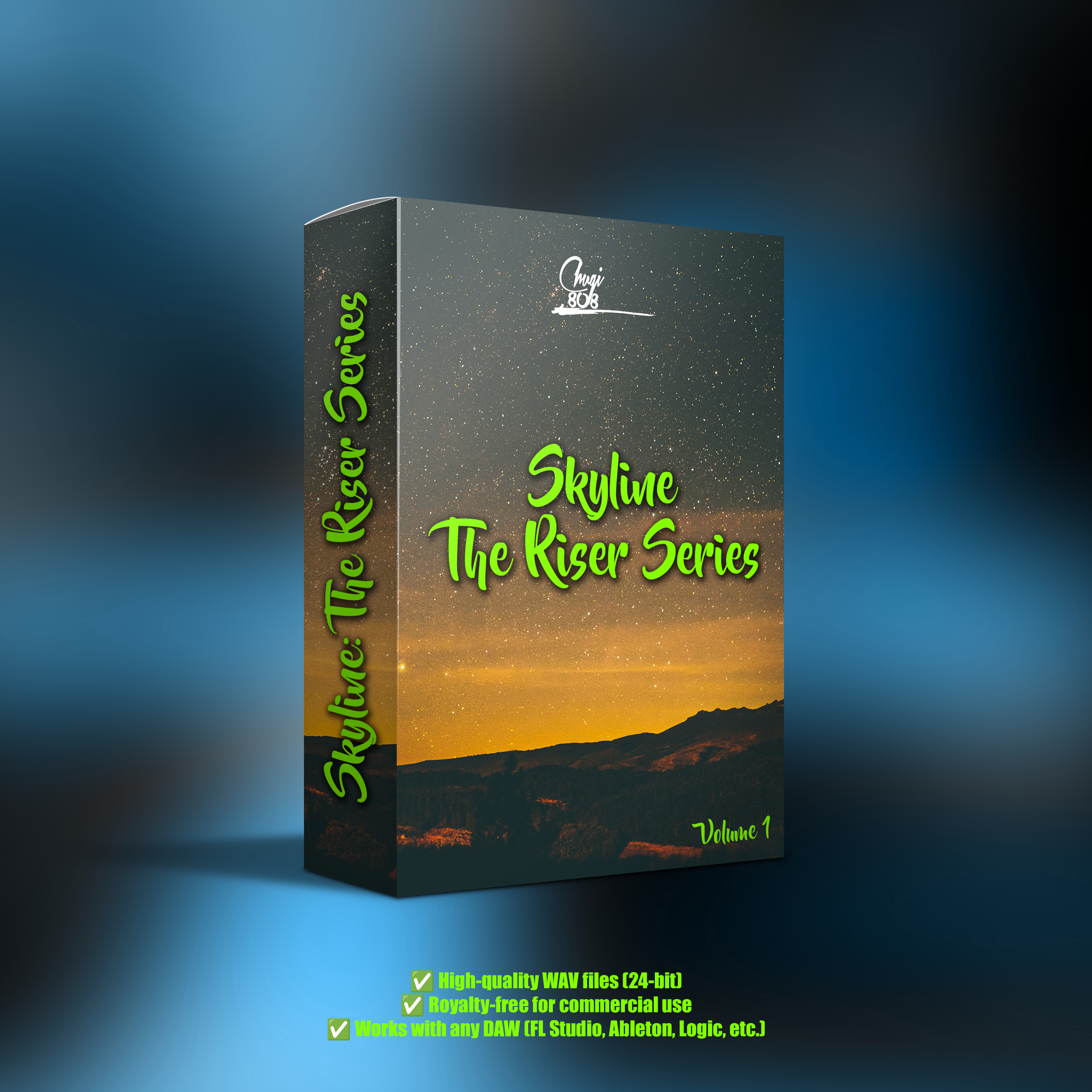 Skyline: The Riser Series Vol. 1 — Royalty-Free Sound Pack